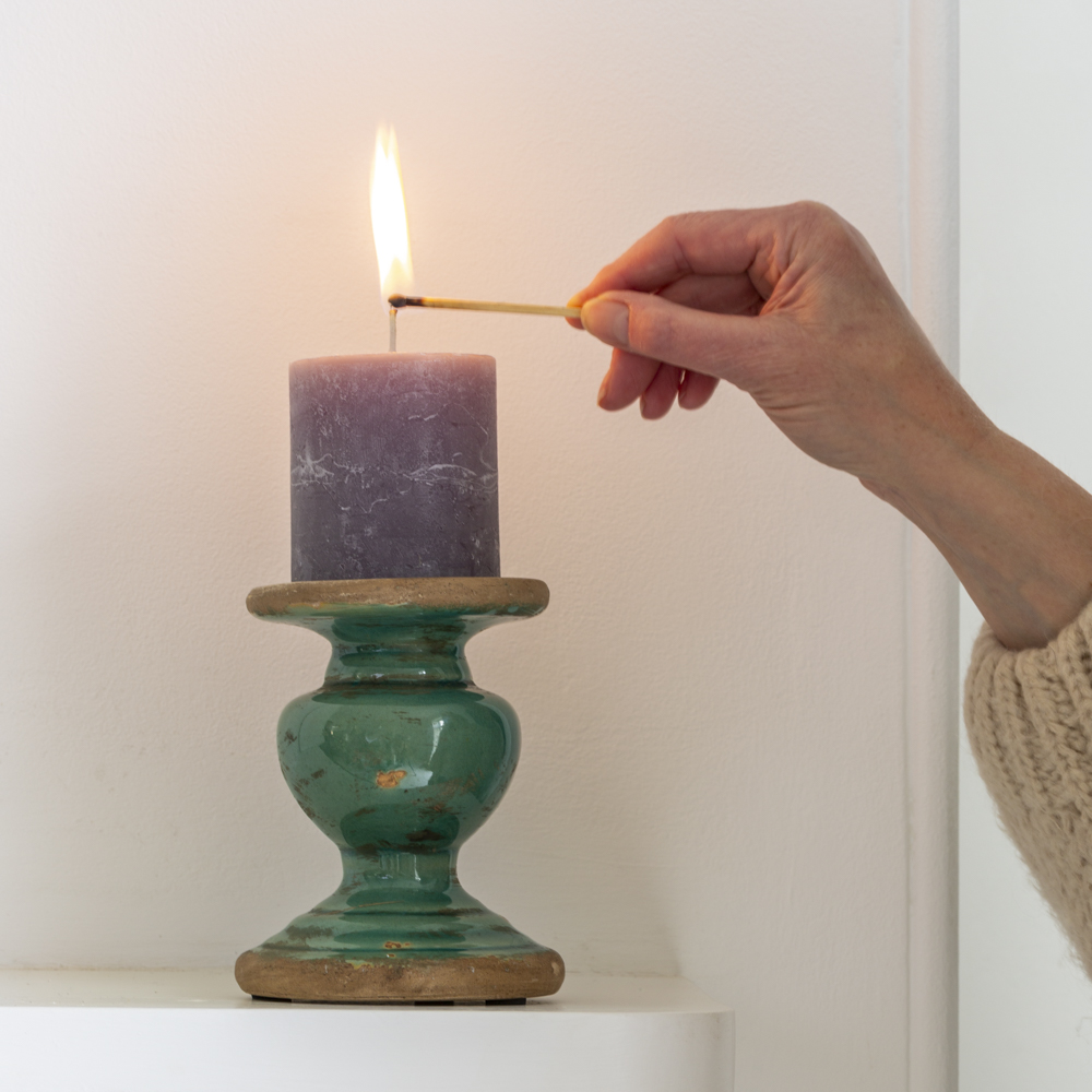 Marine Ceramic Candle Holder